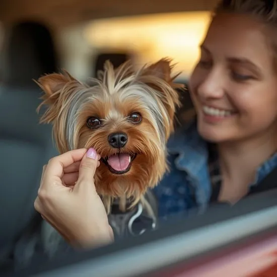 do yorkies likes car rides? IMG07