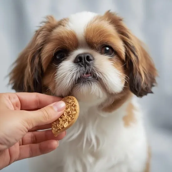 Homemade dog treats with rolled oats IMG07