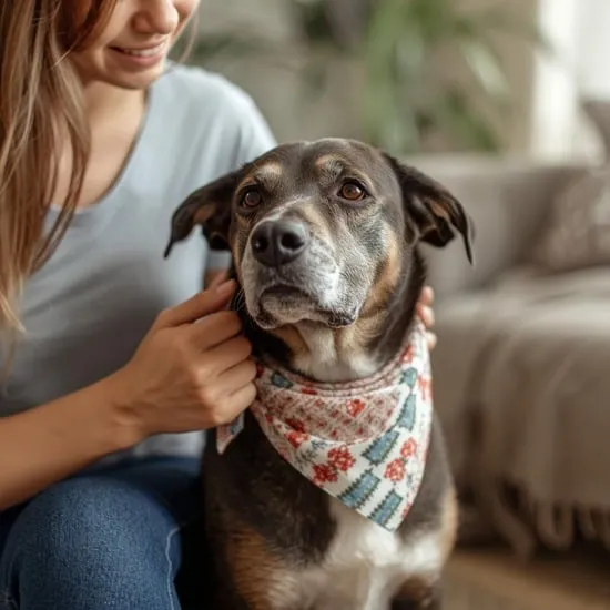 how to sew a dog bandana IMG07