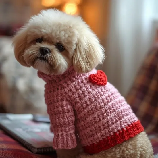 12 cute valentine sweater outfits for dogs IMG12