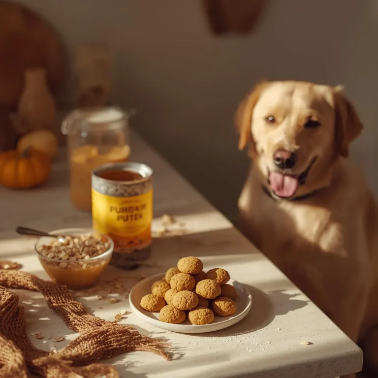 Dog Treats With Pumpkin Puree 🐶🎃 Easy & Healthy