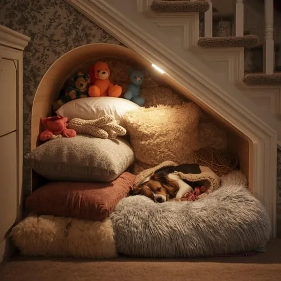 18 ideas for small under stairs dog room IMG01