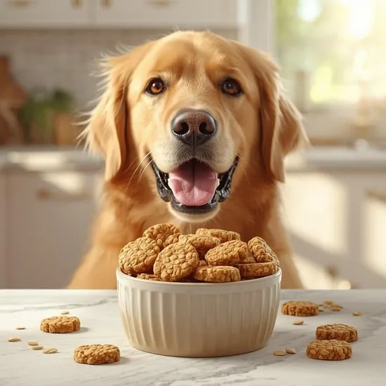 dog treats with banana peanut butter and oats IMG01