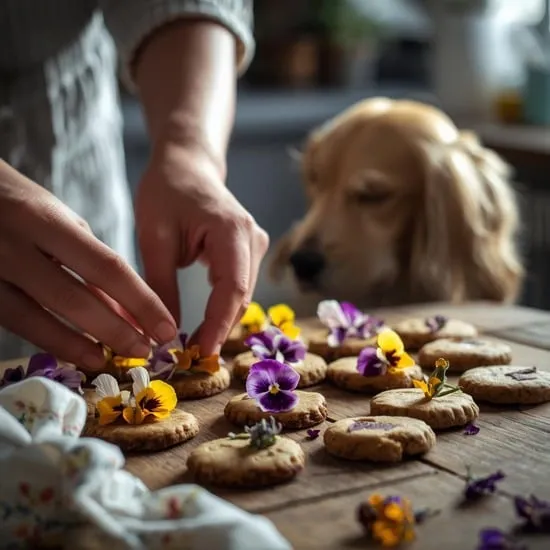 floral decorated dog treats spring theme IMG01
