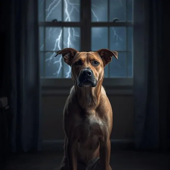how to calm a dog during a storm or fireworks IMG01