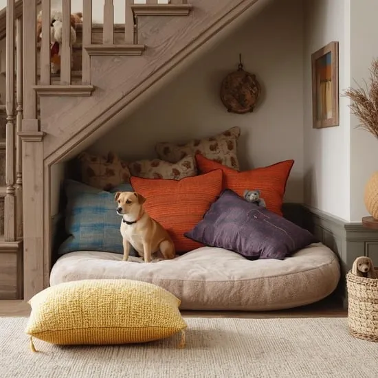 18 ideas for small under stairs dog room IMG02