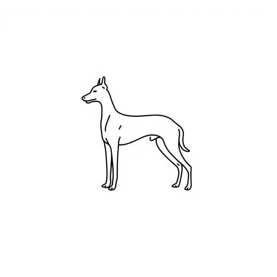 20 azawakh dog tattoo ideas IMG02