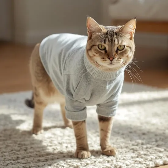 safe and comfortable clothes for cats guide IMG02