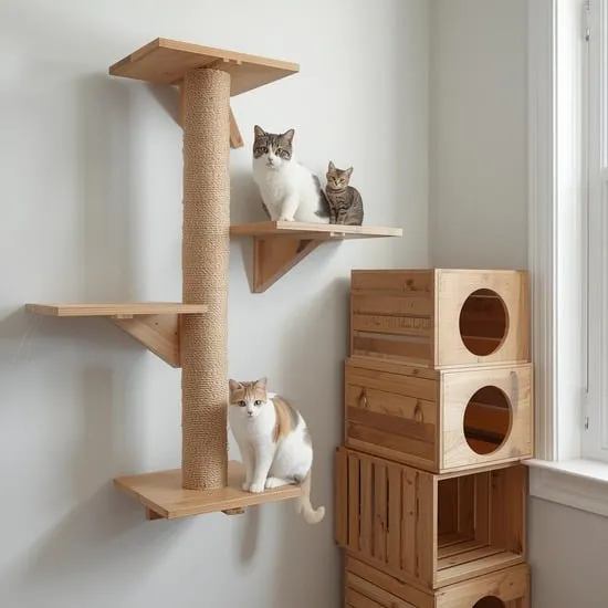diy cat room decor ideas easy and cheap IMG02