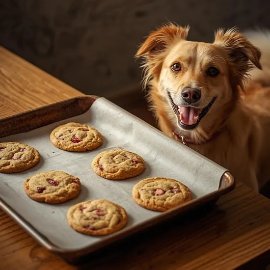 strawberry banana cookies for dogs very easy recipe IMG02