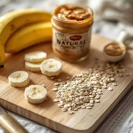easy no bake peanut butter banana dog treats IMG02