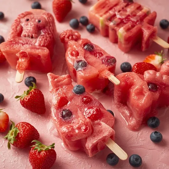 watermelon popsicles for dogs IMG03