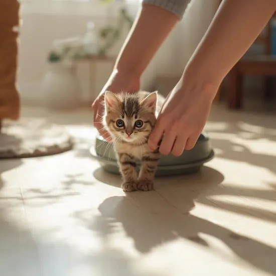 how to train kitten to use litter box IMG03