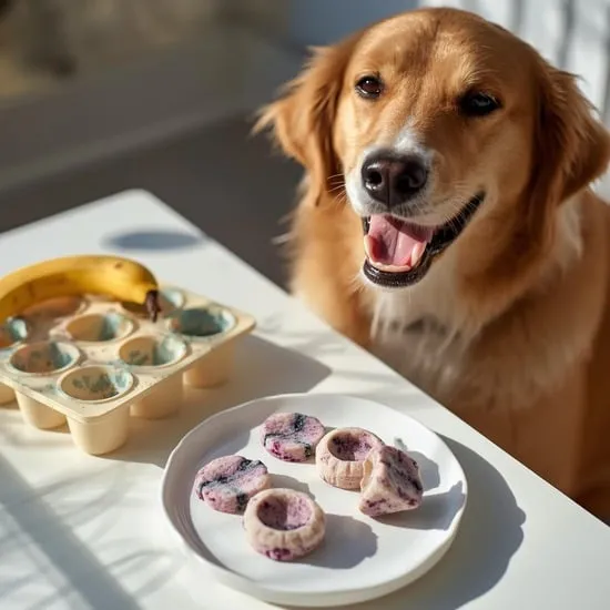 blueberry banana yogurt frozen dog treats recipe IMG03