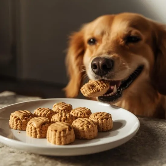 easy no bake peanut butter banana dog treats IMG03