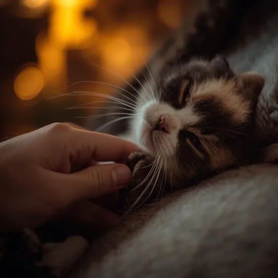 how to calm your cat before trimming their nails IMG03