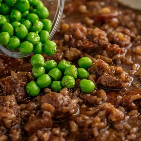 beef rice peas recipe for dogs IMG04