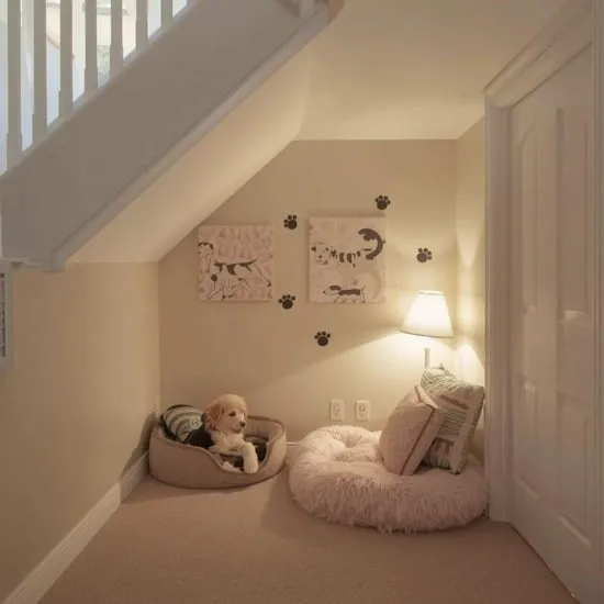 18 ideas for small under stairs dog room IMG04