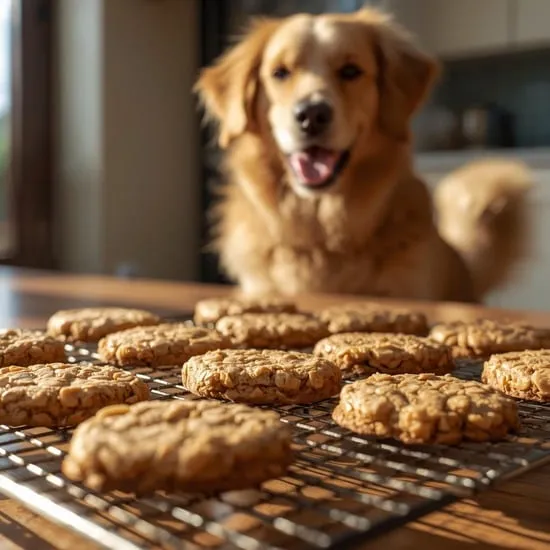 dog treats with banana peanut butter and oats IMG04