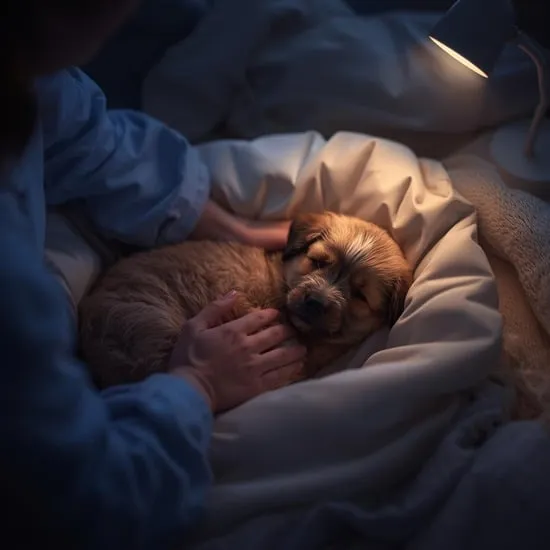 puppy night routine for better sleep training IMG04