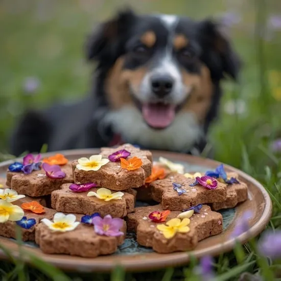 floral decorated dog treats spring theme IMG04