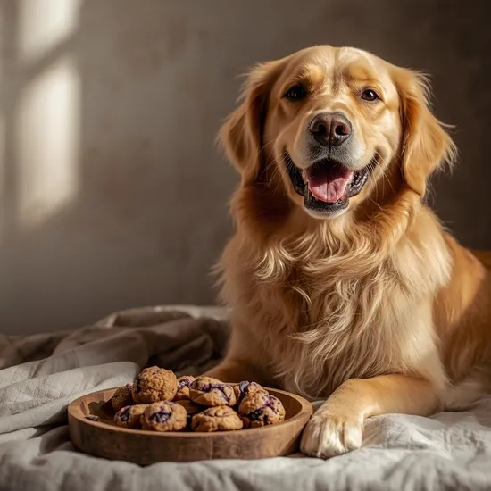 easy allergy friendly dog treat with blueberries IMG05