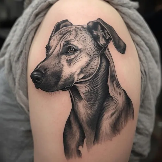 20 azawakh dog tattoo ideas IMG05