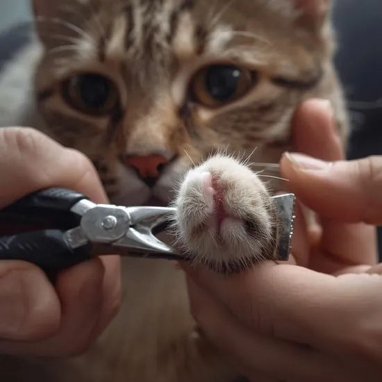 how to calm your cat before trimming their nails IMG06