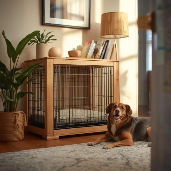 how to make a diy dog crate indoor furniture IMG07