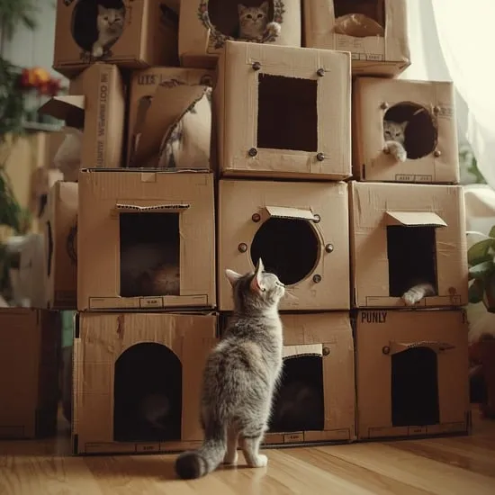15 diy cardboard cat house ideas IMG11