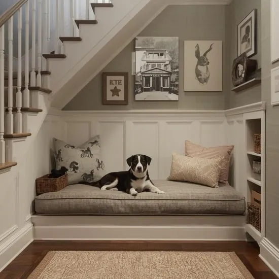 18 ideas for small under stairs dog room IMG16
