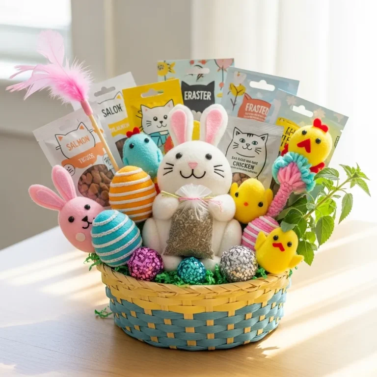 12 DIY Cat Gift Basket Ideas for Easter