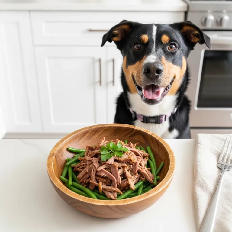 Duck & Green Bean Dog Food: A Tail-Wagging Homemade Recipe