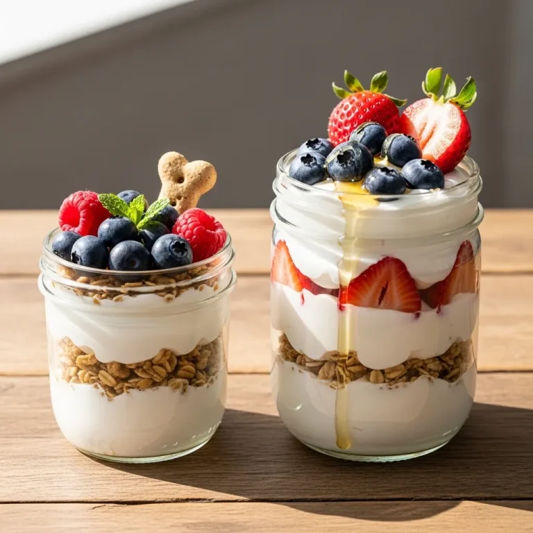 Greek Yogurt Parfaits: A Fun & Healthy Treat for You & Your Pup