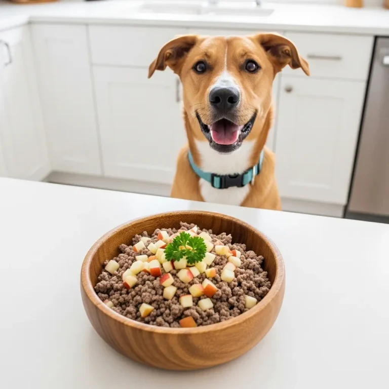 Lamb & Apple Pup Mix: A Savory Homemade Dog Food Topper