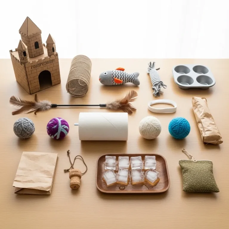 11 DIY Toys for Bored Cats (That You Can Make in Minutes)