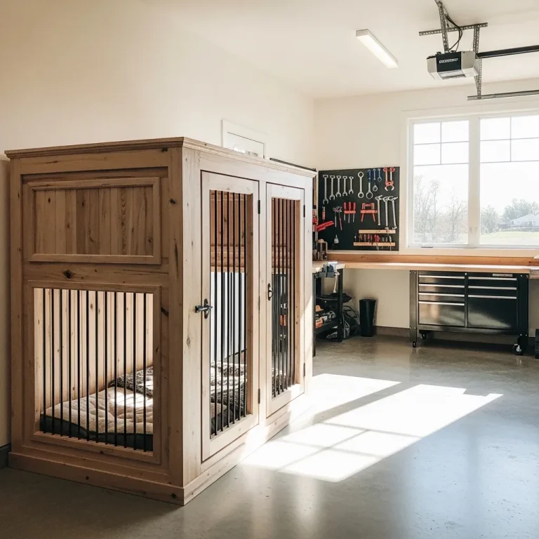 12 Garage Dog Kennel Ideas for Extra Space