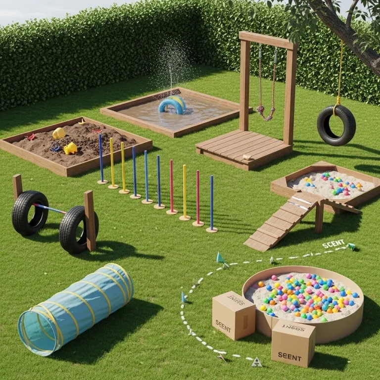13 Dog Playground Backyard DIY Ideas for Active Dogs