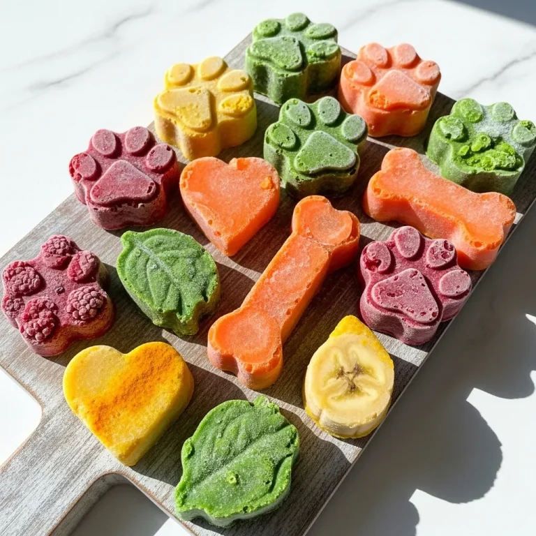 Homemade Frosty Paws: 10 Easy Frozen Dog Treat Recipes