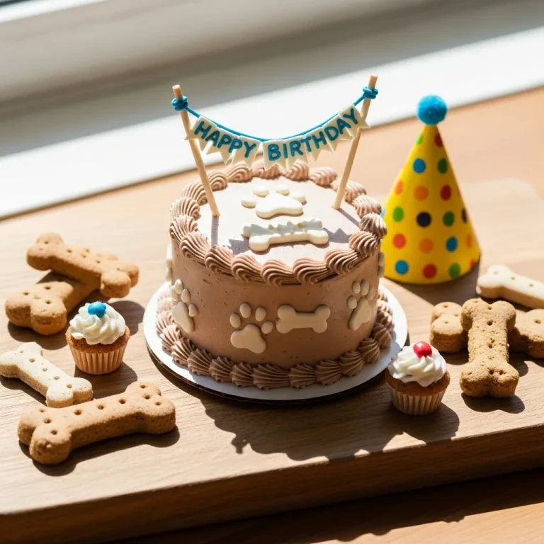 3 Ingredient Dog Cake Recipe for Birthdays