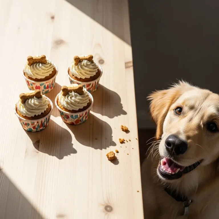 Easy Dog Cupcake Recipe for Puppy Parties
