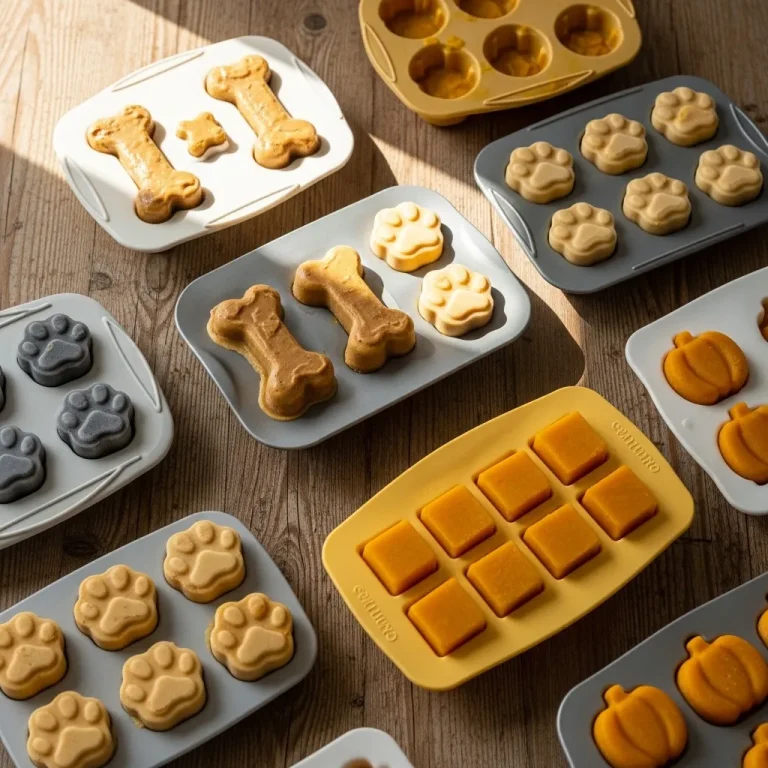 Frozen Dog Treats Homemade with Yogurt
