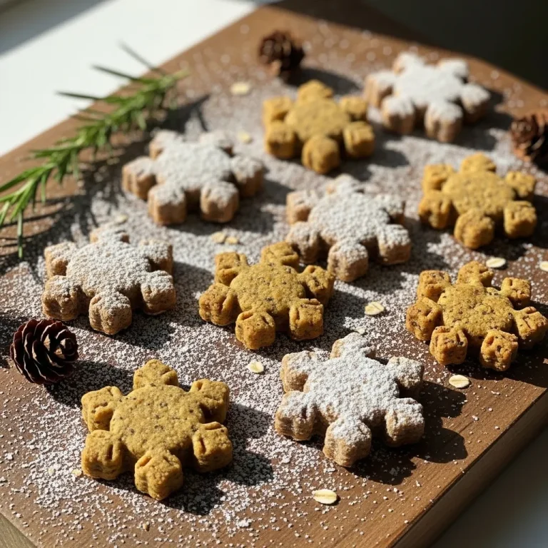 Snowflake Dog Treats: 10 Adorable & Easy Recipes Your Pup Will Love