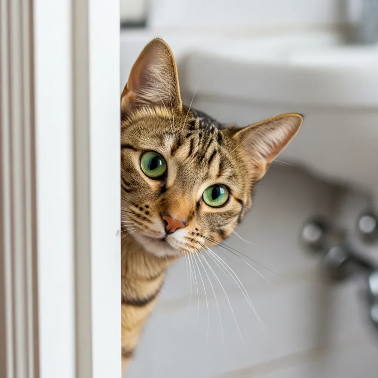 Why Do Cats Follow You to the Bathroom?