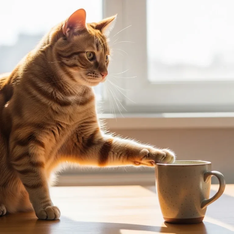 Why Do Cats Knock Things Over?