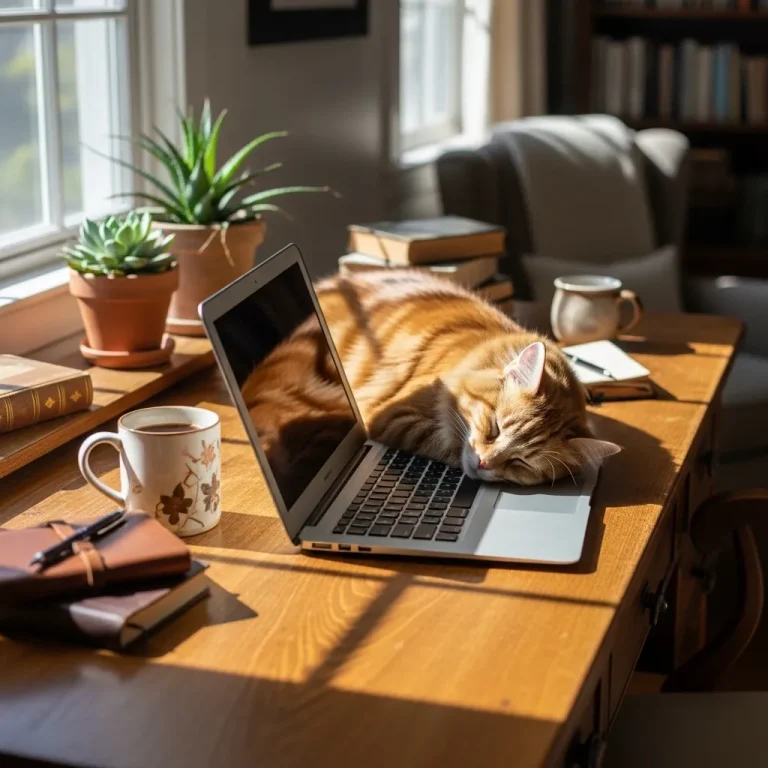 Why Do Cats Sit on Laptops? The Warm, Weird Truth