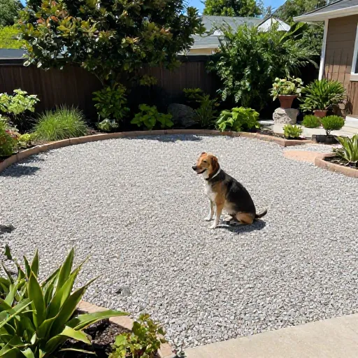 How to Build a Step by Step DIY Pea Gravel Dog Area