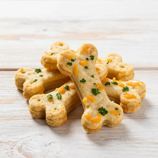 Homemade Savory Dog Treats with Cheesy Goodness