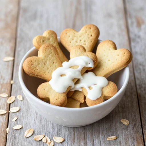 Homemade Yogurt and Oat Dog Cookies Your Pup Will Love