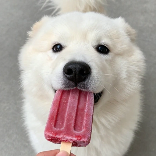 Easy Raspberry Popsicles for Dogs